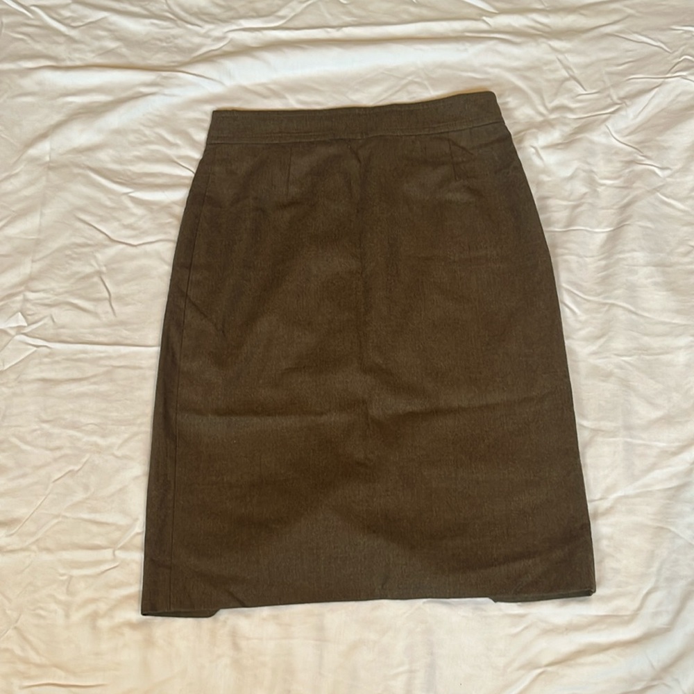 J Crew wool pencil skirt